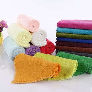 高阳毛巾产地货源超细纤维纳米加厚方巾批发商超日用品清洁巾礼品